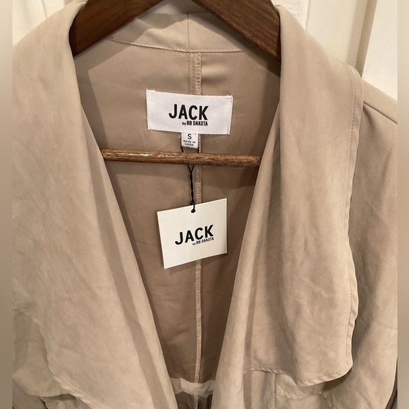 Jack by BB Dakota lightweight neutral jacket. Brand New with tags! - Picture 4 of 9